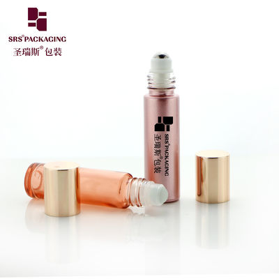 주문 10ml 벽 유리 롤 온 병 BLPM 시리즈 실린더형 개인 관리용 온라인 제조