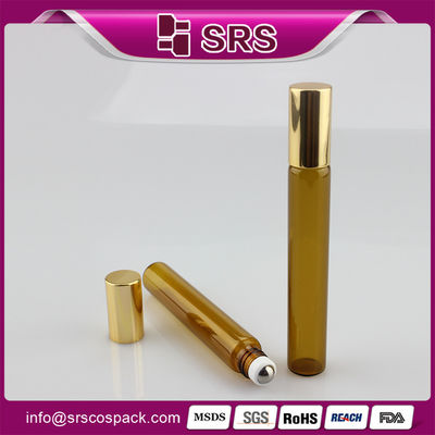 주문 SRS 포장 10ml 유리 롤온 병 빈 화장품 용기 에센셜 오일용 온라인 제조