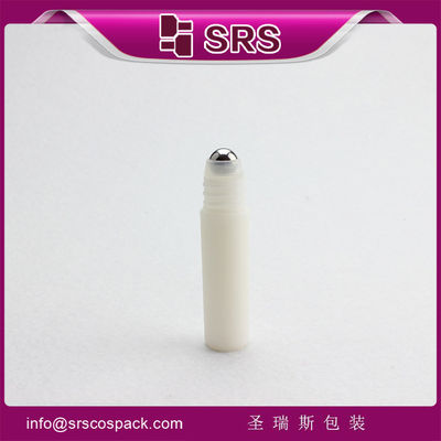 주문 누수 방지 씰이 있는 흰색 RPP-5ml 빈 롤러볼 병 온라인 제조