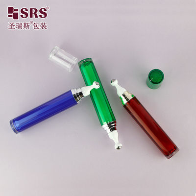 주문 아이 크림 화장품 빈 아크릴 롤온 병 15ml/20ml SS 볼 포함 온라인 제조