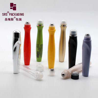 주문 SRS8447-15ML 눈 세럼에 맞춘 병에 있는 얼어붙은 검은 PETG 롤 온라인 제조