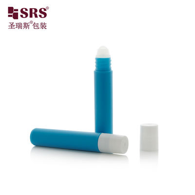 주문 에센셜 오일용 7ml 부드러운 흰색 플라스틱 롤 병에 뚜?? 에 나사 온라인 제조