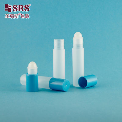 주문 다양한 색상의 에센셜 오일 및 향수를 위한 롤온 캡이 있는 10ml 플라스틱 롤온 병 온라인 제조