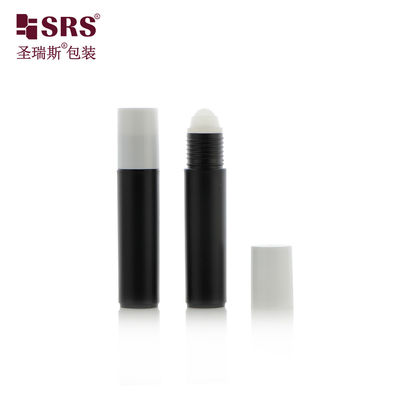 주문 10ml 무광 프로스티드 PP PCR 롤온 병 에센셜 오일 로고 인쇄 부드러운 표면 온라인 제조