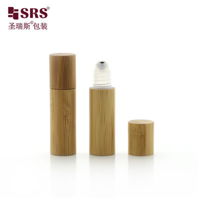 주문 BPP ((S) -5ML 오일 혼합 빈 롤러 병과 대나무 외부 PP 내부 SS 공 온라인 제조