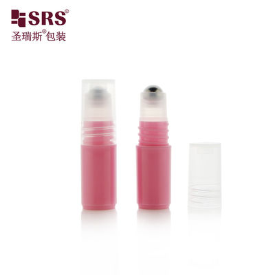 주문 RPPH-3ML 수박 분홍색 미니 사이즈 샘플 테스트 병 금속 롤러 볼 슬림 캡 여행 크기의 향수 온라인 제조