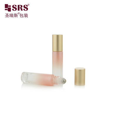 주문 BLPM-10ML 향수유 SS304 볼과 빈 유리 롤러 병 온라인 제조