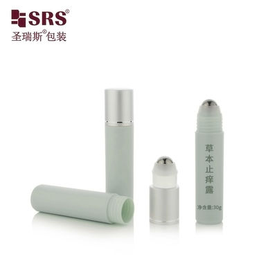 주문 RPA(S) 30ml 빈 실린더 모양 롤 오브 어플리케이터 병 어깨 마사지 온라인 제조