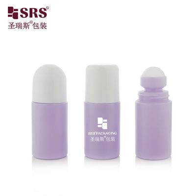 주문 RPPC-60ml 홀로 롤러 볼 어플리케이터 병 안심 젤을 위해 보라색 온라인 제조