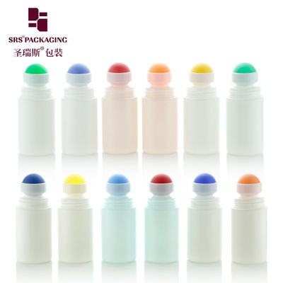 주문 RPPC-60ml PP PCR 플래트 캡 돔 캡 리버드 캡과 함께 플래트 캡 돔 캡과 함께 PP PCR 롤러 볼 병 온라인 제조