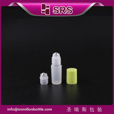 주문 SRS RPP-3ml 플래스틱 롤 온 병 샘플 응용을위한 어떤 색상 온라인 제조