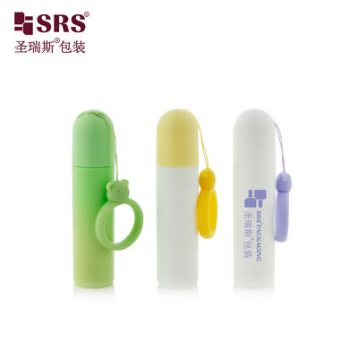 주문 RPPF-20ML FPPG-25ML 돔 캡과 헝거 스트랩을 가진 플라스틱 빈 롤러 볼 병 온라인 제조
