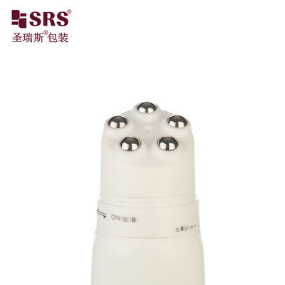 주문 빅 5 롤러 볼 튜브 투명 플라스틱 커버 캡 D40mm 발 마사지 포장용 온라인 제조