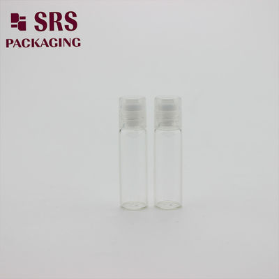 주문 플라스틱 캡이 있는 병에 SRS 5ml 투명 컬러 도매 유리 롤 온라인 제조