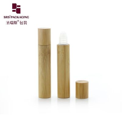 주문 BPP-8ML 천연 대나무 나무 캡 플라스틱 롤러 보틀 (개인 위생 용품 포장용) 온라인 제조