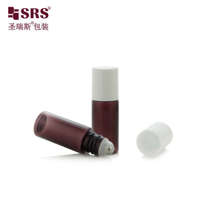 주문 PET18-15ml 20ml PET PCR 플라스틱 롤러 병 맞춤형 반투명 보라색 온라인 제조