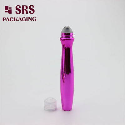 주문 SRS 포장 빈 플라스틱 아이 크림 15ml PETG 롤러 볼 병 온라인 제조