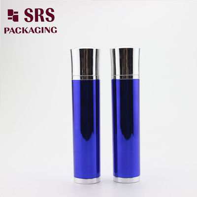 주문 SRS 포장 파란색 30ml 아이 세럼용 진동 롤러 볼 병 온라인 제조