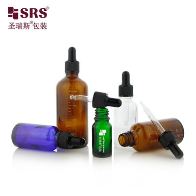 주문 D002-100ml 원형 유리 빈 점적기 병 에센셜 오일 누출 방지 온라인 제조