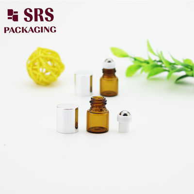 주문 SRS 빈 1ml 황색 미니 유리 롤 은 알루미늄 캡과 병 온라인 제조