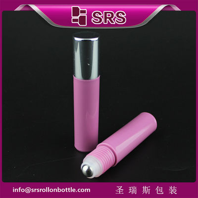 주문 롤러 볼이 있는 SRS 고우량 플라스틱 향수 10ml 화장품 병 온라인 제조