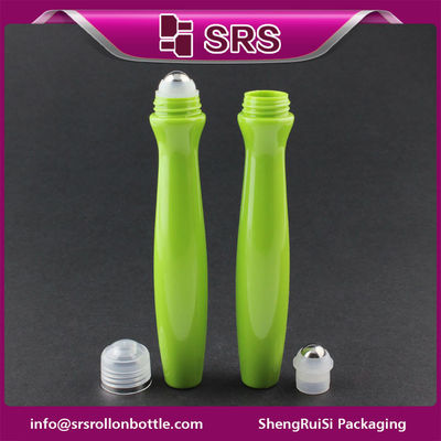 주문 SRS 고품질 플라스틱 15ml 눈 크림 빈 롤러 볼 병 온라인 제조