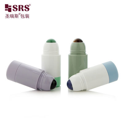 주문 50ml 공병 재사용 가능한 PP PCR 플라스틱 롤러 병 (화장품 및 제약 포장용 보석 볼 포함) 온라인 제조