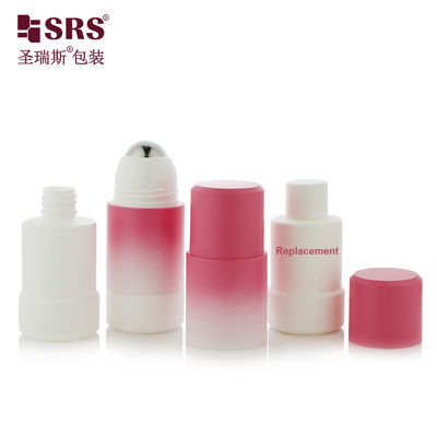 주문 리필 가능한 PP 롤온 보틀 50ml 75ml (에센셜 오일 및 데오도란트용) 온라인 제조