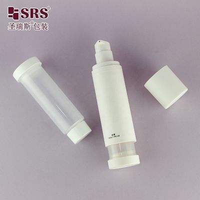 주문 Refillable Airless Pump Bottle PP Plastic 30ml 50ml 100ml Cosmetic Packaging 온라인 제조
