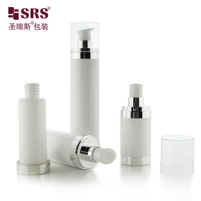 주문 Refillable Airless Pump Bottle 15ml 30ml 50ml for Cosmetic Creams 온라인 제조