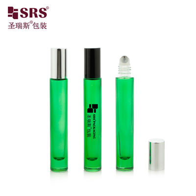 주문 향수 및 에센셜 오일을 위한 둥근 모양 10ml 누수 방지 유리 롤러 볼 병 온라인 제조