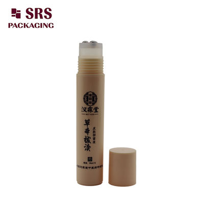 주문 화장품 럭셔리 20ml 플라스틱 롤온 보틀 (스틸 볼 3개 포함) 온라인 제조