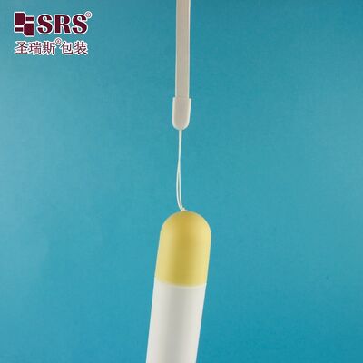 주문 얼어붙은 분홍색 캡 병 PP 플라스틱 롤러 볼 오일 병 둥근 25ml 아기 마사지 오일 병 온라인 제조