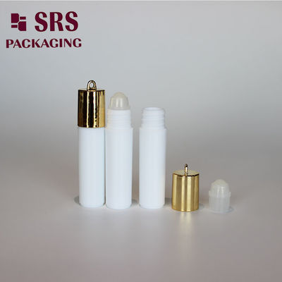주문 골드 후크 캡이 달린 병에 SRS 빈 화장품 5ml 플라스틱 향수 롤 온라인 제조