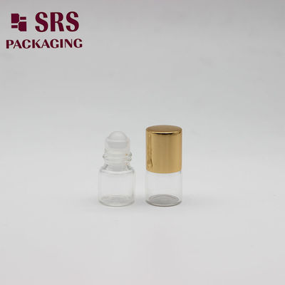 주문 SRS 빈 클리어 컬러 미니 1ml 향수 작은 유리 롤 온 병 온라인 제조