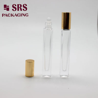 주문 향수병에 SRS 화장품 사각형 모양의 빈 10ml 유리 롤 온라인 제조