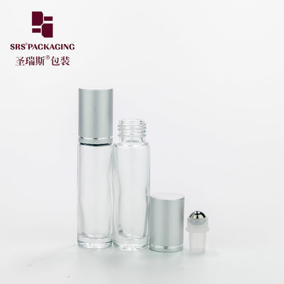 주문 누출이 없는 유리 10ml 롤러 병 알루미늄 캡 스틸 공 사용자 지정 장식 온라인 제조
