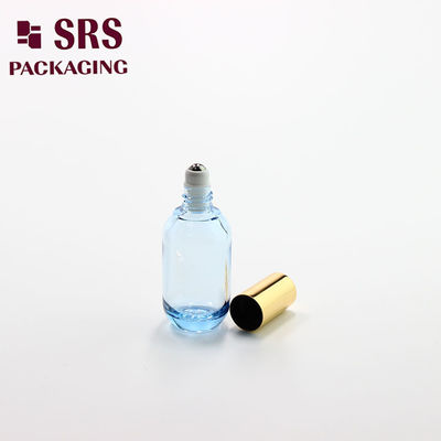 주문 에센셜 오일 향수용 18ml 둥근 빈 플라스틱 롤러 병 온라인 제조