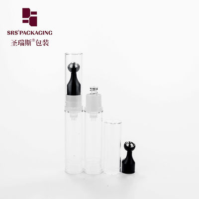 주문 어플리케이터 병에 빈 프레스 에어리스 원형 10ml 12ml 플라스틱 롤 온라인 제조