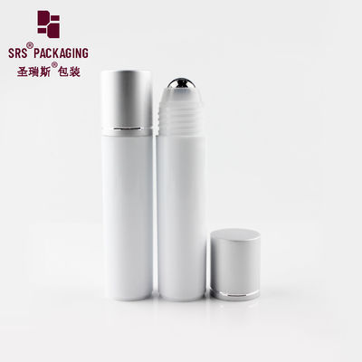 주문 도매 화장품 흰색 둥근 모양 플라스틱 롤러 볼 병 30ml 온라인 제조