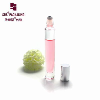 주문 빈 두꺼운 벽 투명 유리 에센셜 오일 롤온 보틀 10ml 온라인 제조