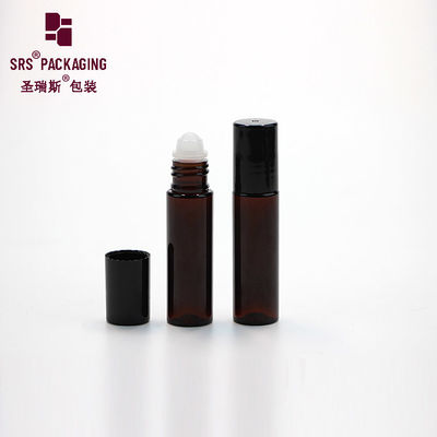 주문 앰버 글래스 내부 밀폐 PET 롤 온 병 10ML 의약품 항 가려움증 향수 온라인 제조