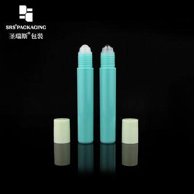 주문 15ml 색상 PP 주사 롤 온 병에 샘플을 위한 철 공 온라인 제조