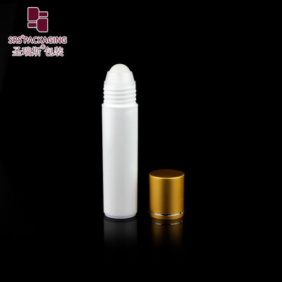 주문 SRS 포장 흰색 둥근 모양 빈 화장품 30ml 플라스틱 롤온 병 온라인 제조