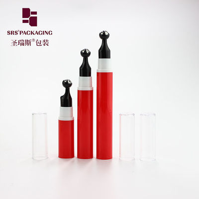 주문 5ml 10ml 12ml 15ml 핫 레드 롤온 롤러볼 금속 마사지 롤러 보틀 컨테이너 (아이 크림, 아이 케어 패키지용) 온라인 제조