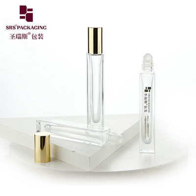 주문 GB2-10ml 금 알루미늄 캡 핫 스탬핑 로고와 함께 빈 유리 향수 병 온라인 제조