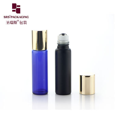 벽면 유리 롤러 보틀 5ml 맞춤형 로고 스틸 볼 누출 방지 디자인