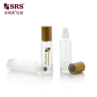 에센셜 오일용 양배추 뚜?? 이 있는 15ml 벽 유리 롤