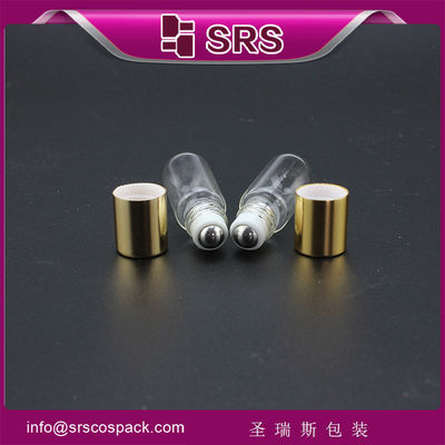 유리 롤러 볼 병 및 3ml 에센셜 오일 병