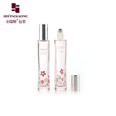 GB1-15ml 두꺼운 바닥 몰딩 유리 롤러 보틀 화장품 포장 알루미늄 캡